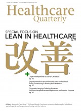 Healthcare Quarterly
