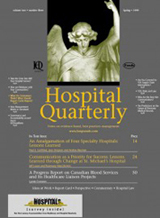Healthcare Quarterly