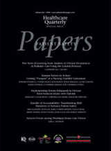 Healthcare Quarterly